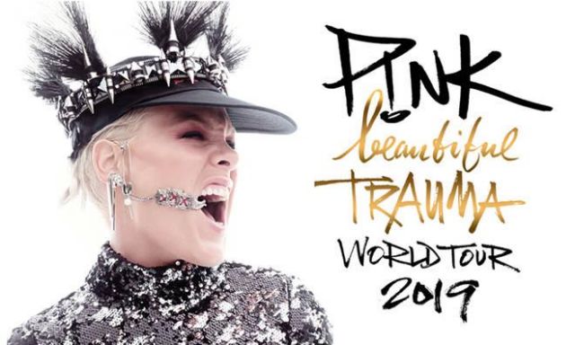 pink-beautiful trauma world tour